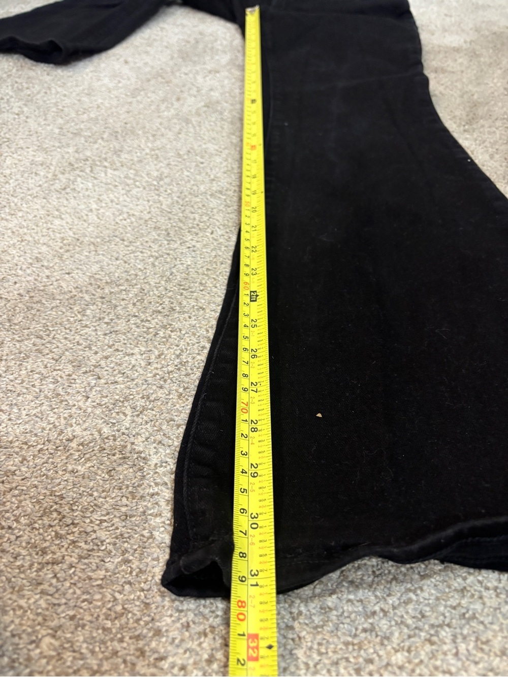 Abercrombie & Fitch Black Curve Love The Ultra High Rise Flare Jean Size 26/2 - Picture 4 of 10